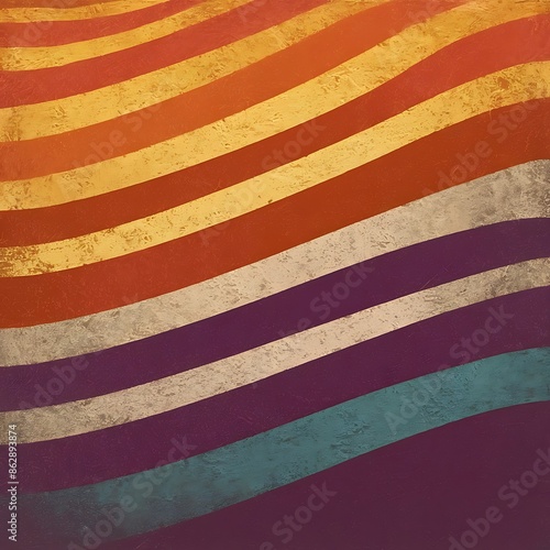 Wallpaper Mural retro gradient background with grain texture wallpaper Torontodigital.ca