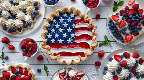 Patriotic Pies and Desserts
