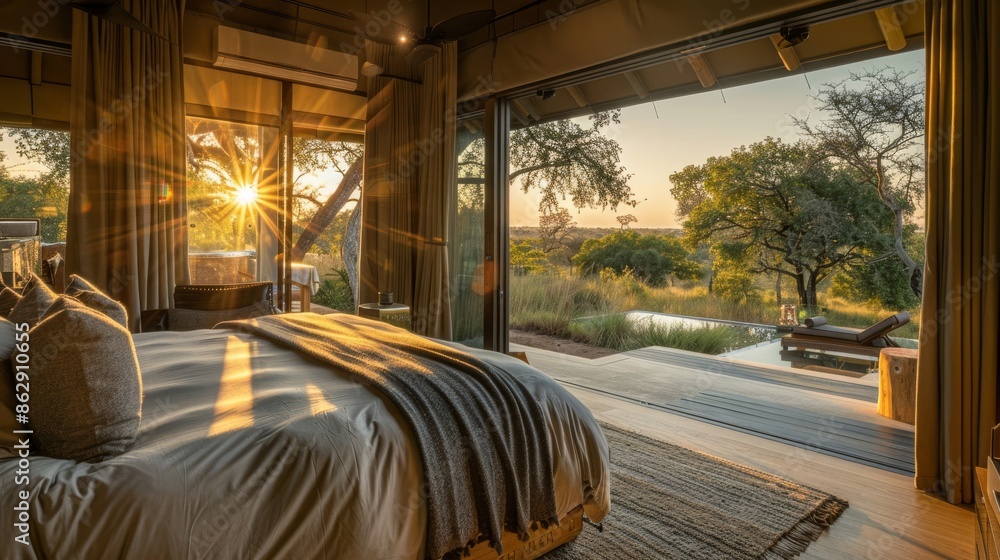 High-end safari experience with private game drives, luxurious lodges, and gourmet dining High-end safari experience with private game drives, luxurious lodges, and gourmet dining