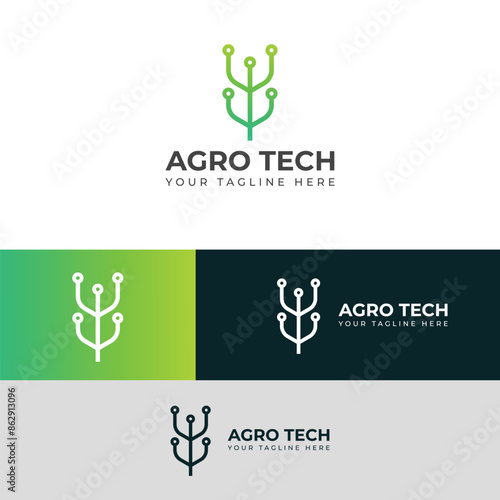 Creative Agro tech logo design