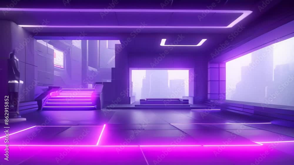 3d render of a hall 3d render of a hall