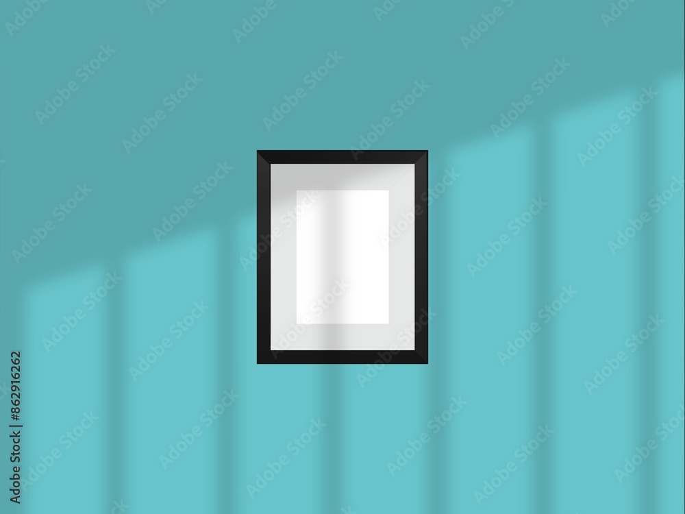 Blank mockup frame photo minimal with soft shadows and light overlay as template for design presentation, promotion, portfolios etc. Blank mockup frame photo minimal with soft shadows and light overlay as template for design presentation, promotion, portfolios etc.
