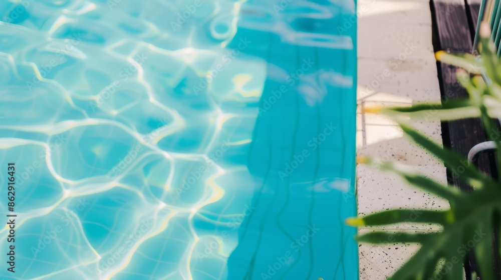 Obraz premium swimming pool luxury