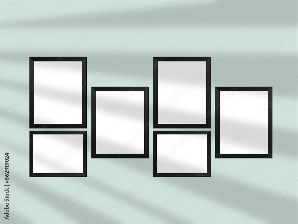 Mockup blank frame minimal with soft shadows and light overlay as template for design presentation, etc. Mockup blank frame minimal with soft shadows and light overlay as template for design presentation, etc.