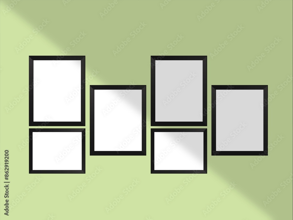 Mockup blank frame minimal with soft shadows and light overlay as template for design presentation, etc. Mockup blank frame minimal with soft shadows and light overlay as template for design presentation, etc.