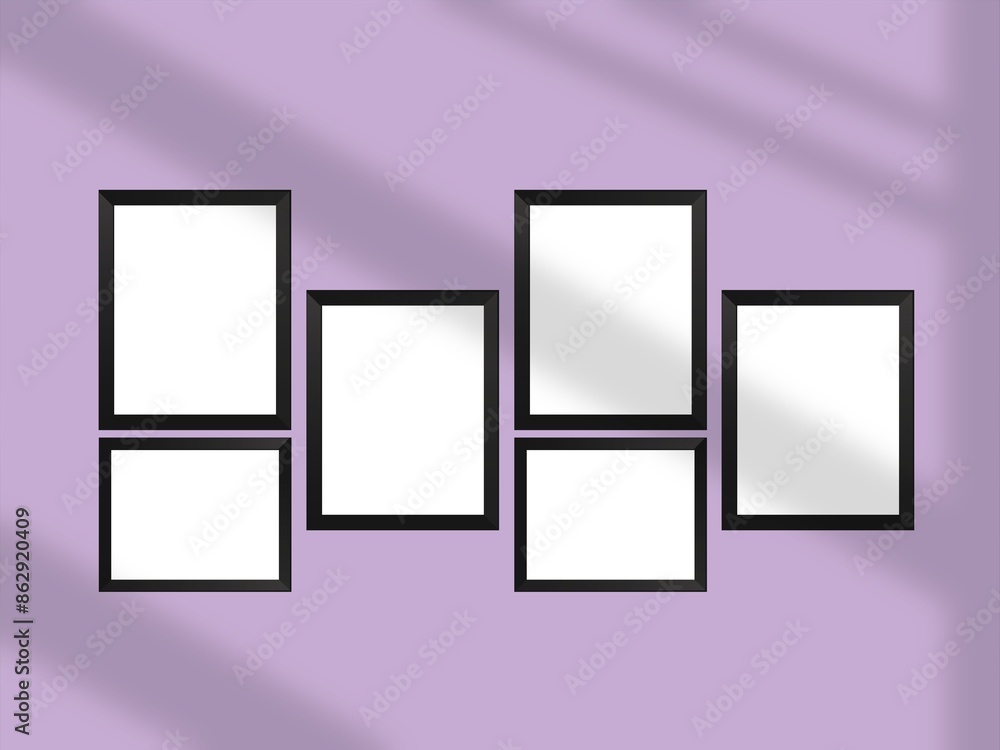 Blank mockup minimal with soft shadows and light overlay as template for design presentation Blank mockup minimal with soft shadows and light overlay as template for design presentation