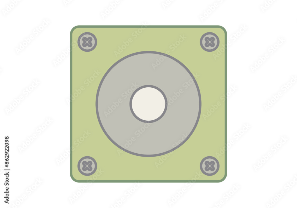 Disco duro físico o hdd verde Disco duro físico o hdd verde