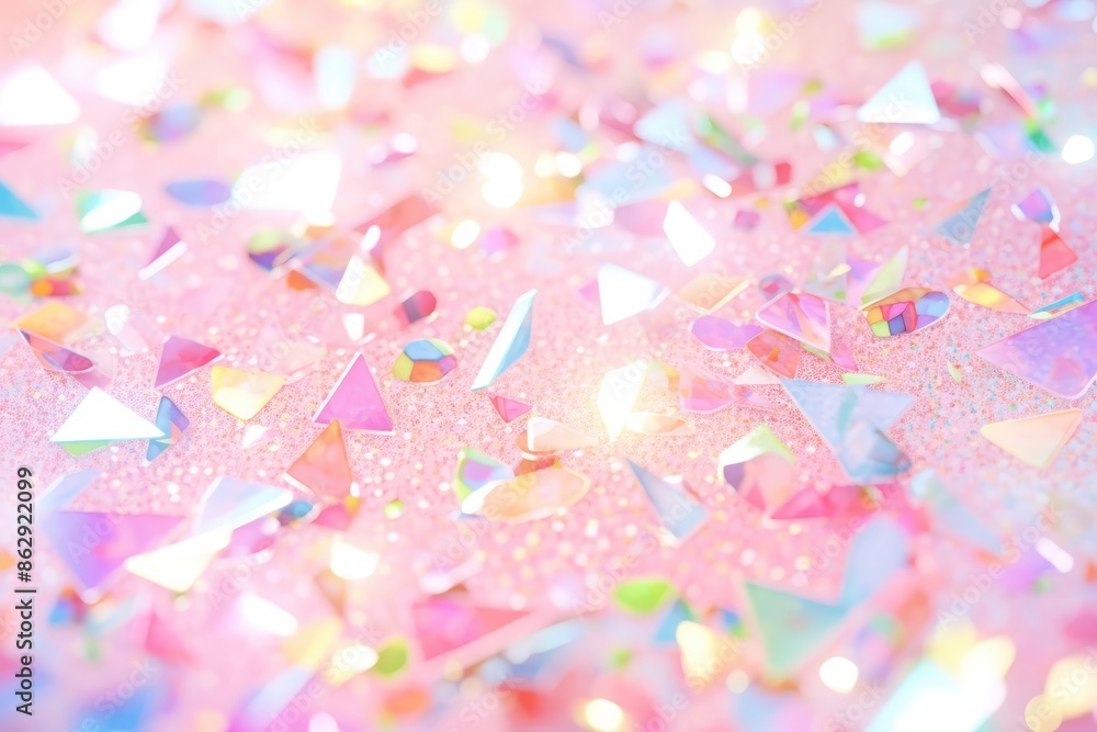 Colorful confetti background. Party popper releasing a burst of colorful confetti and streamers. Birthday themed background, glitter, bokeh, birthday, holiday, celebrate, festive. Colorful confetti background. Party popper releasing a burst of colorful confetti and streamers. Birthday themed background, glitter, bokeh, birthday, holiday, celebrate, festive.