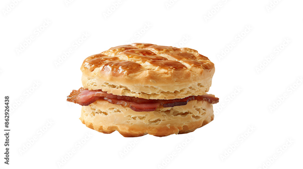 Bacon sandwich on transparent background Bacon sandwich on transparent background