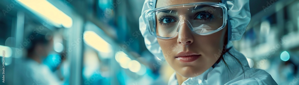 Medical Laboratory Scientists working in a virus research lab Medical Laboratory Scientists working in a virus research lab