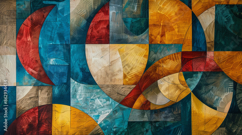 Modern Abstract wallpapers and backgrounds. Cubism abstract wallpaper