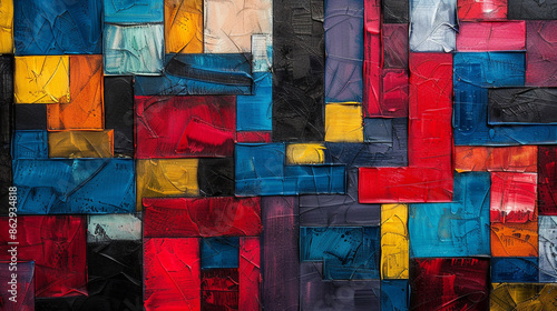 Modern Abstract wallpapers and backgrounds. Cubism abstract wallpaper