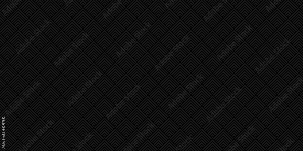 Overlapping Pattern Minimal diamond geometric digital wave backdrop abstract wave square background. dark black seamless tile stripe overlap creative retro square line backdrop pattern background. Overlapping Pattern Minimal diamond geometric digital wave backdrop abstract wave square background. dark black seamless tile stripe overlap creative retro square line backdrop pattern background.