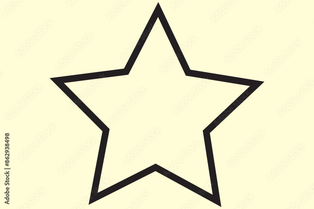 Fototapeta premium Retro 5 star icon. Customer feedback concept. Vector 5 token points stars rating review. Quality shape design. Vector five stars.