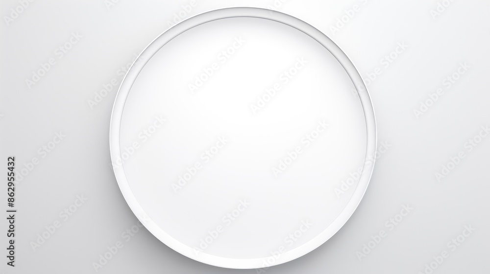 A classic, circular frame with a polished finish, its simplicity highlighting the beauty of the pure white background. A classic, circular frame with a polished finish, its simplicity highlighting the beauty of the pure white background.