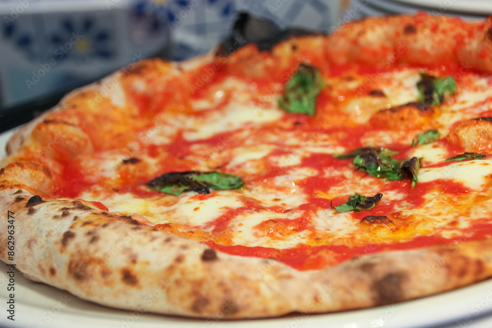 pizza on a table pizza on a table
