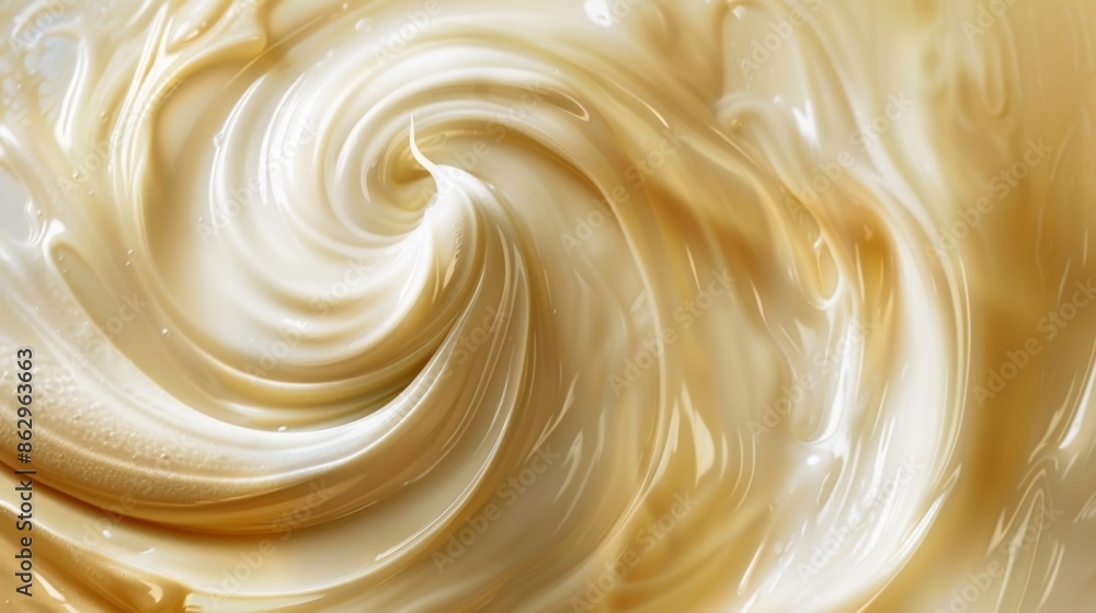 Creamy Swirl Texture Background, Generative AI Creamy Swirl Texture Background, Generative AI