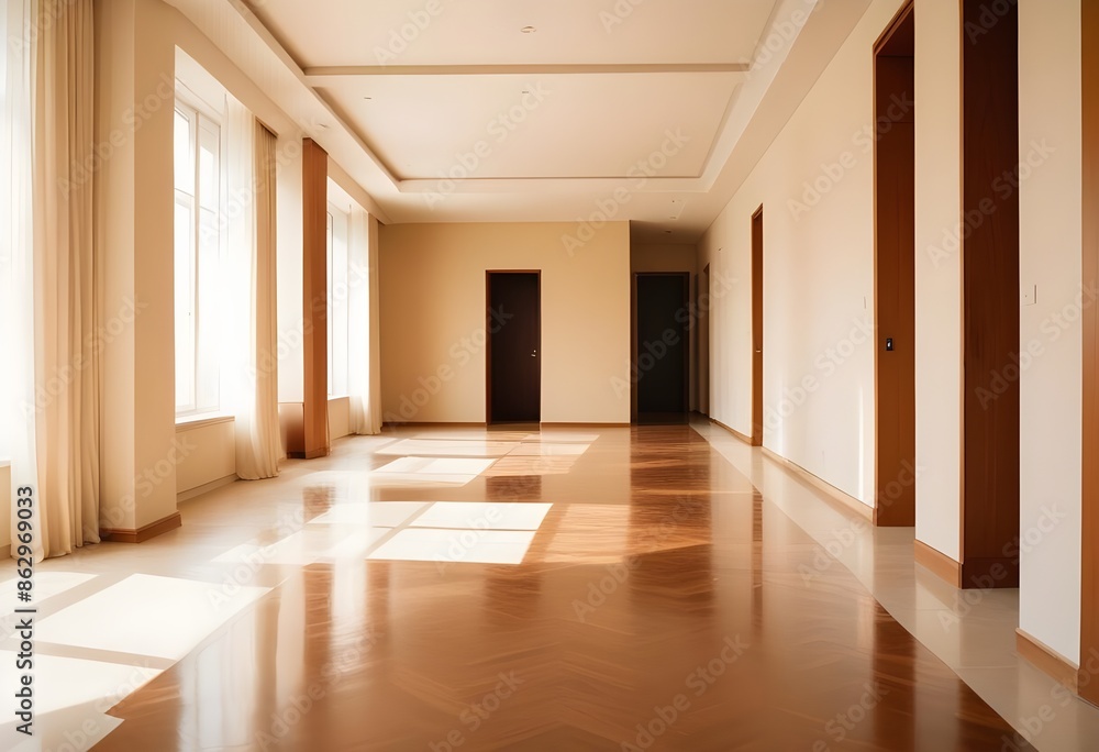 Photo interior modern design room 3d illustration Photo interior modern design room 3d illustration