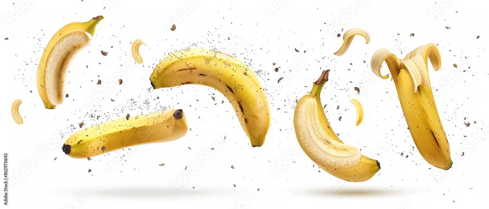 Flying Bananas and Peel Flying Bananas and Peel