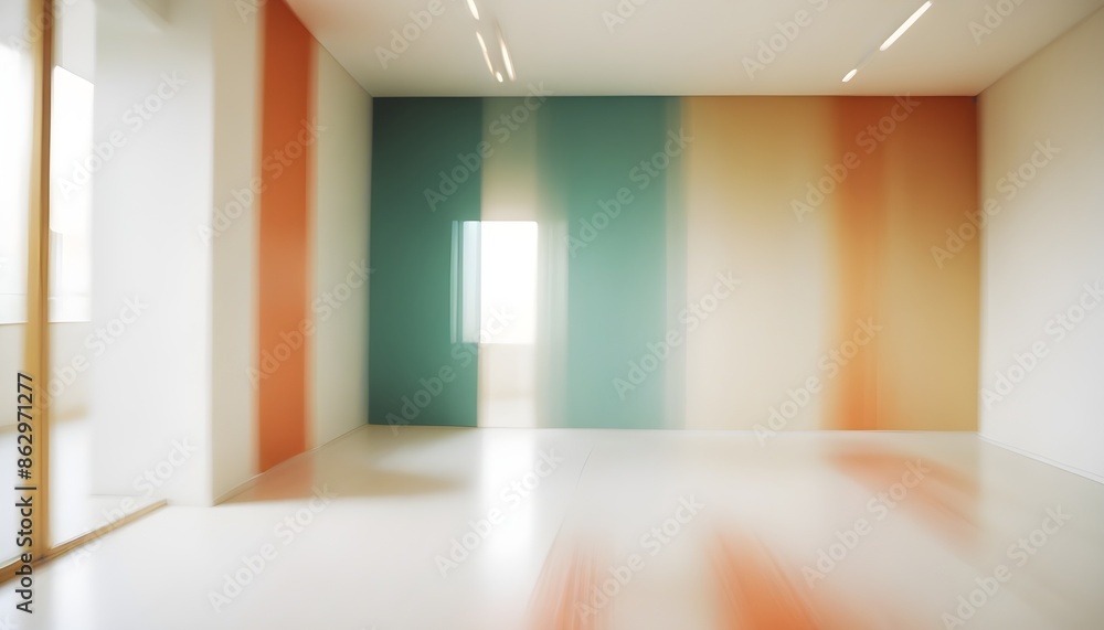 Photo interior modern design room 3d illustration Photo interior modern design room 3d illustration