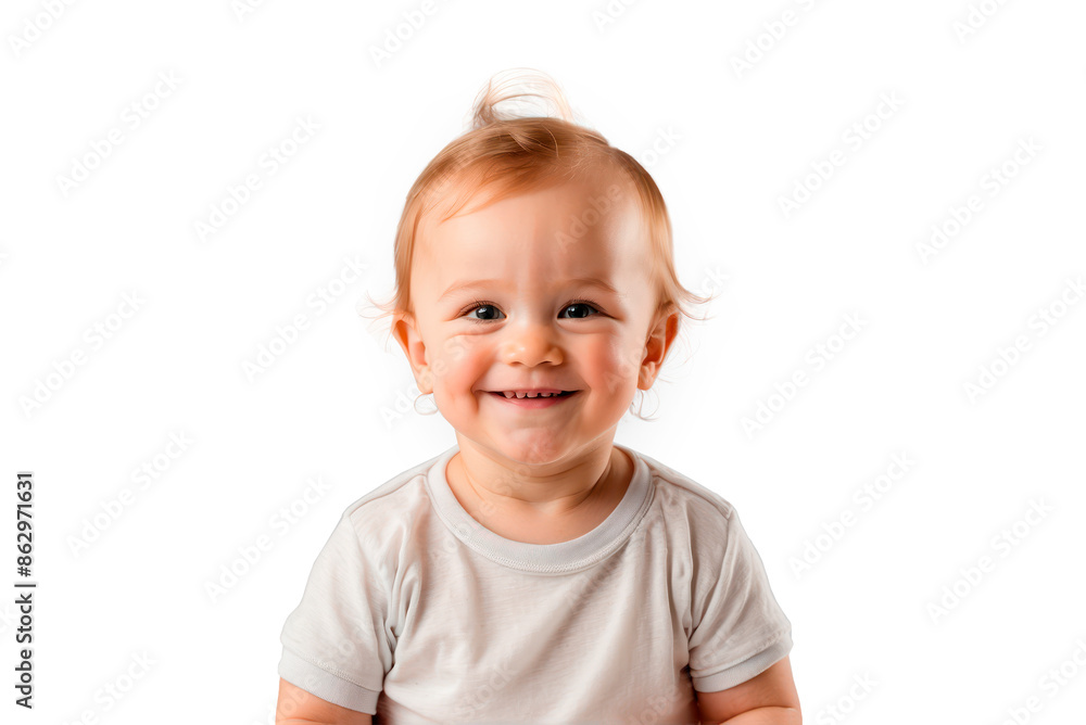 portrait of a little child isolated on transparent background, png file portrait of a little child isolated on transparent background, png file