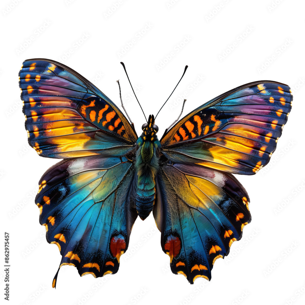 Fototapeta premium butterfly isolated on white