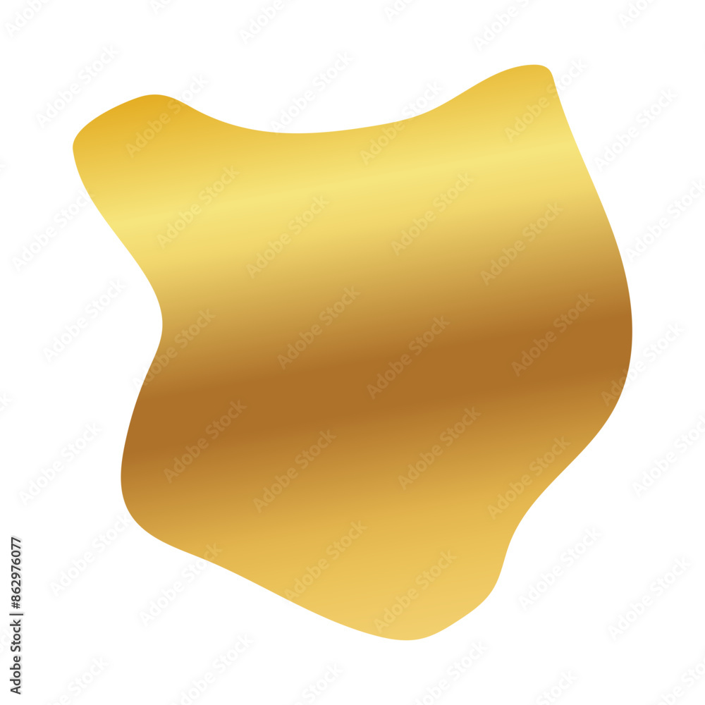 Liquid Fluid Golden Gradient random organic shapes Liquid Fluid Golden Gradient random organic shapes