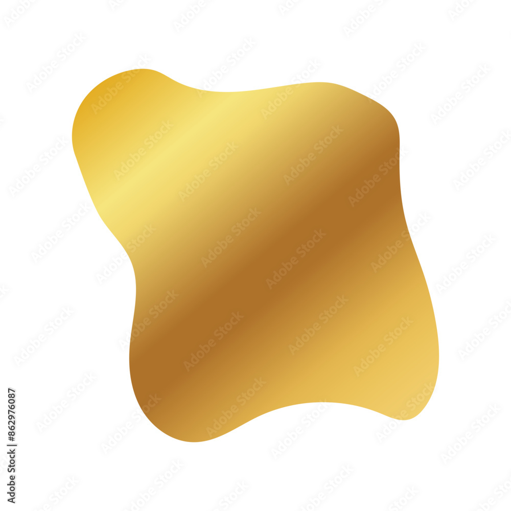 Liquid Fluid Golden Gradient random organic shapes Liquid Fluid Golden Gradient random organic shapes