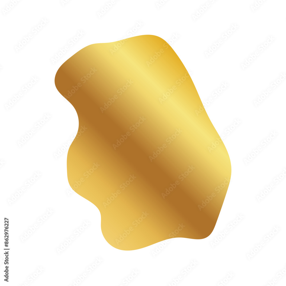 Liquid Fluid Golden Gradient random organic shapes Liquid Fluid Golden Gradient random organic shapes