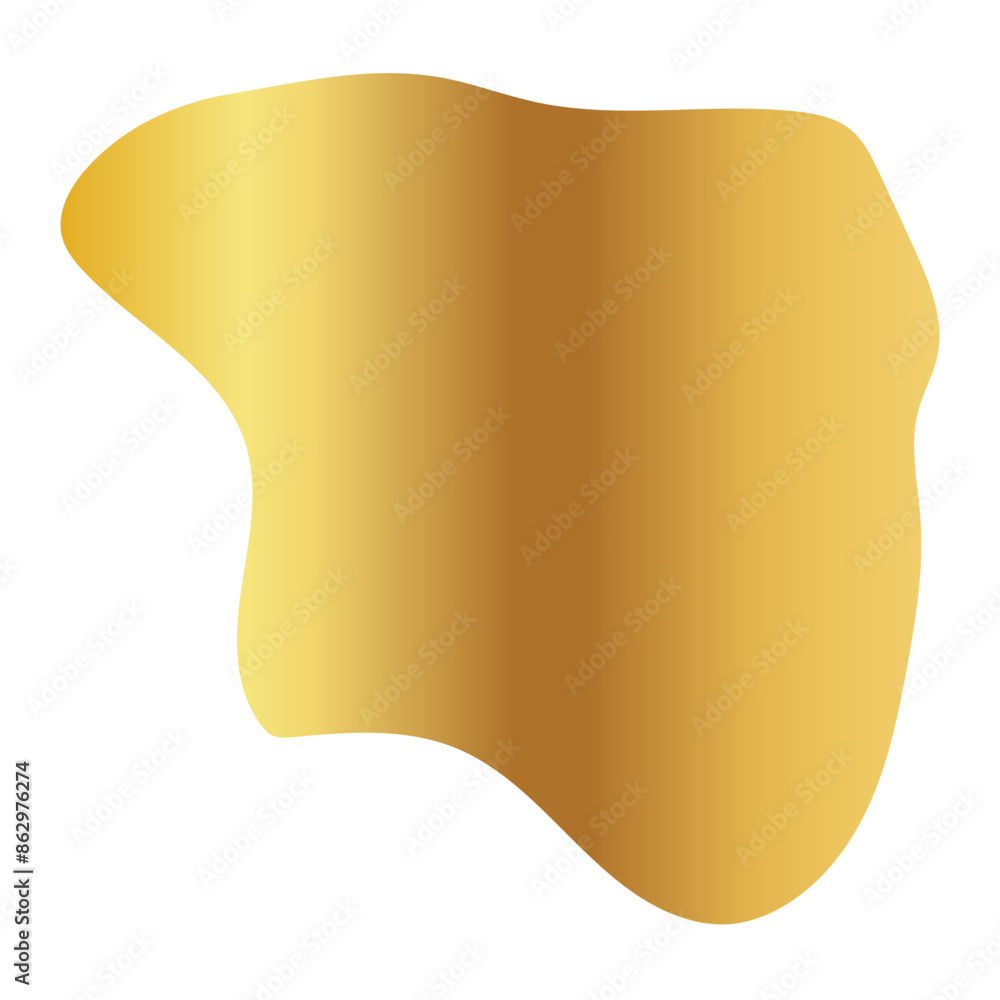 Liquid Fluid Golden Gradient random organic shapes Liquid Fluid Golden Gradient random organic shapes
