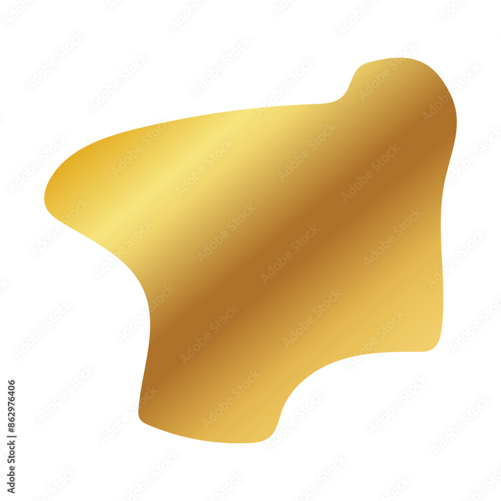 Liquid Fluid Golden Gradient random organic shapes Liquid Fluid Golden Gradient random organic shapes