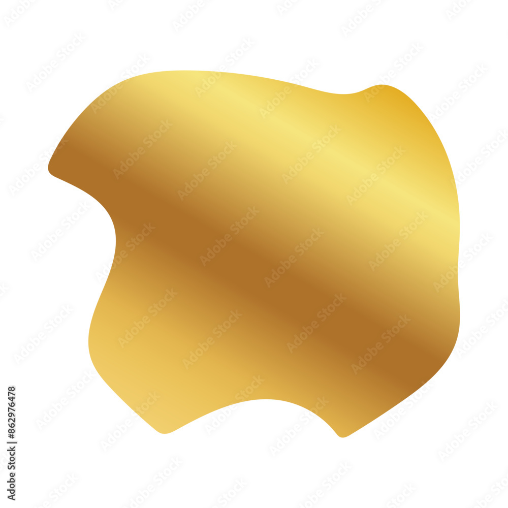 Liquid Fluid Golden Gradient random organic shapes Liquid Fluid Golden Gradient random organic shapes