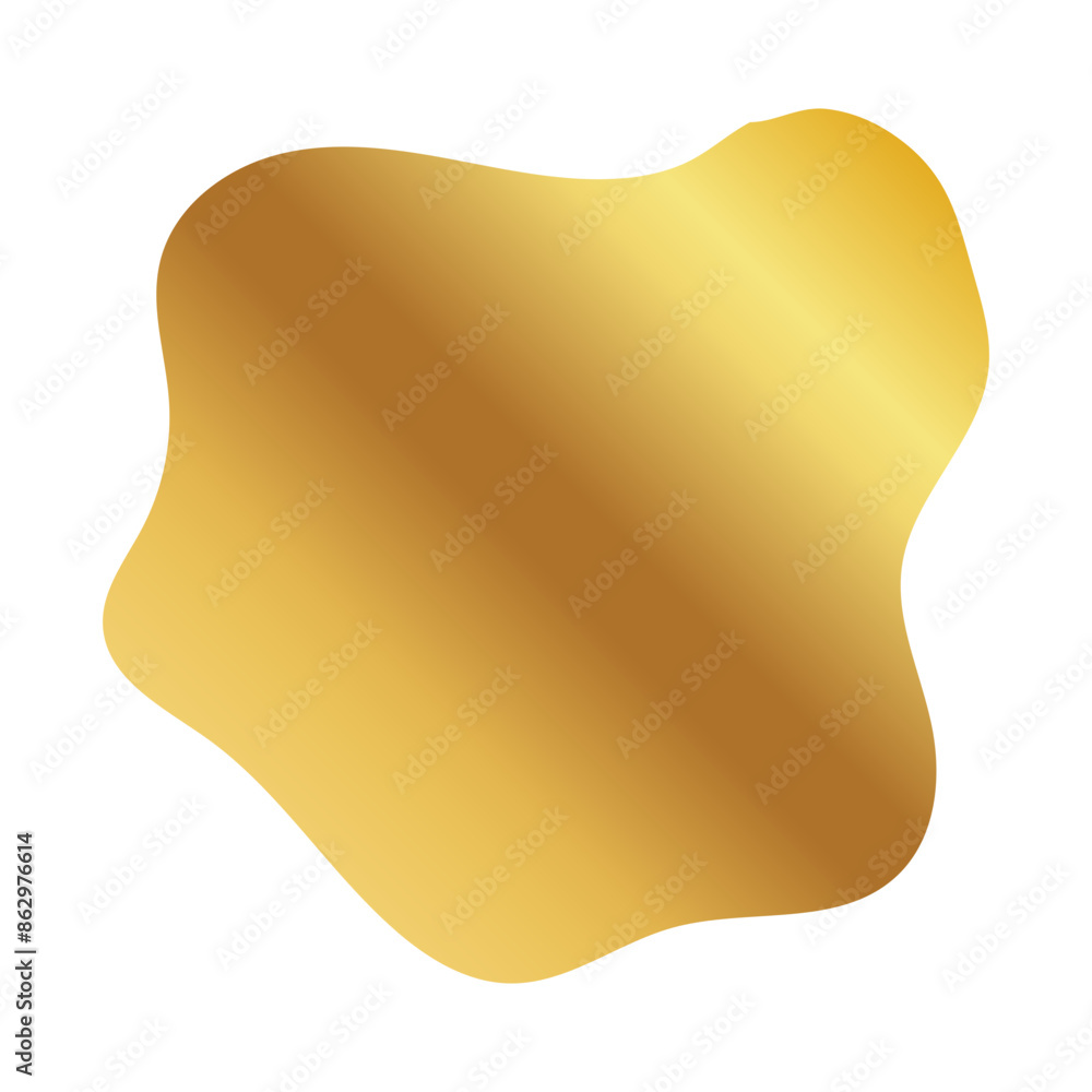 Liquid Fluid Golden Gradient random organic shapes Liquid Fluid Golden Gradient random organic shapes