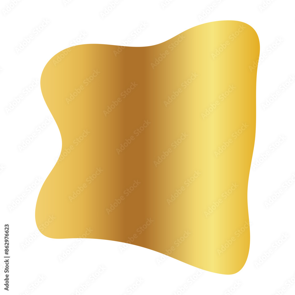 Liquid Fluid Golden Gradient random organic shapes Liquid Fluid Golden Gradient random organic shapes