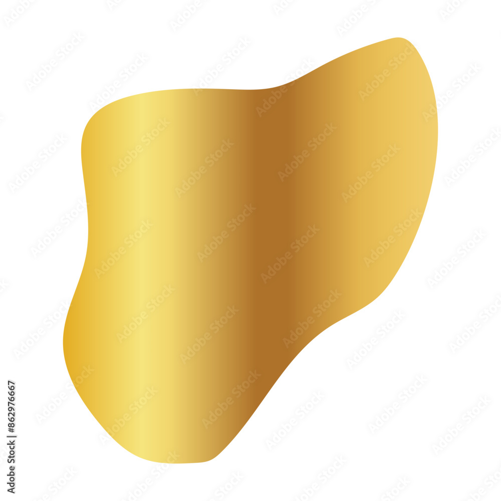 Liquid Fluid Golden Gradient random organic shapes Liquid Fluid Golden Gradient random organic shapes