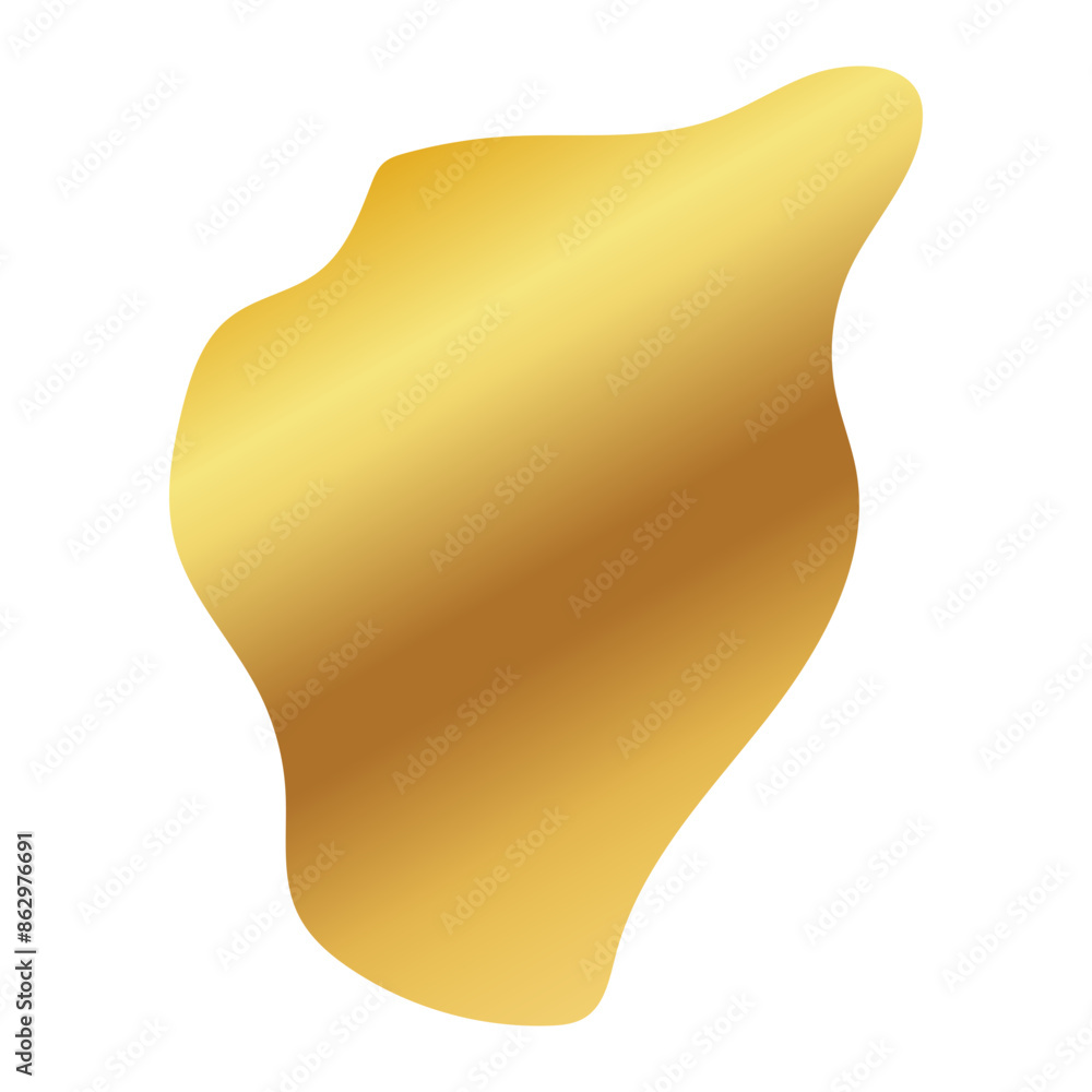 Liquid Fluid Golden Gradient random organic shapes Liquid Fluid Golden Gradient random organic shapes