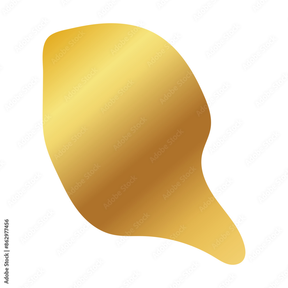 Liquid Fluid Golden Gradient random organic shapes Liquid Fluid Golden Gradient random organic shapes