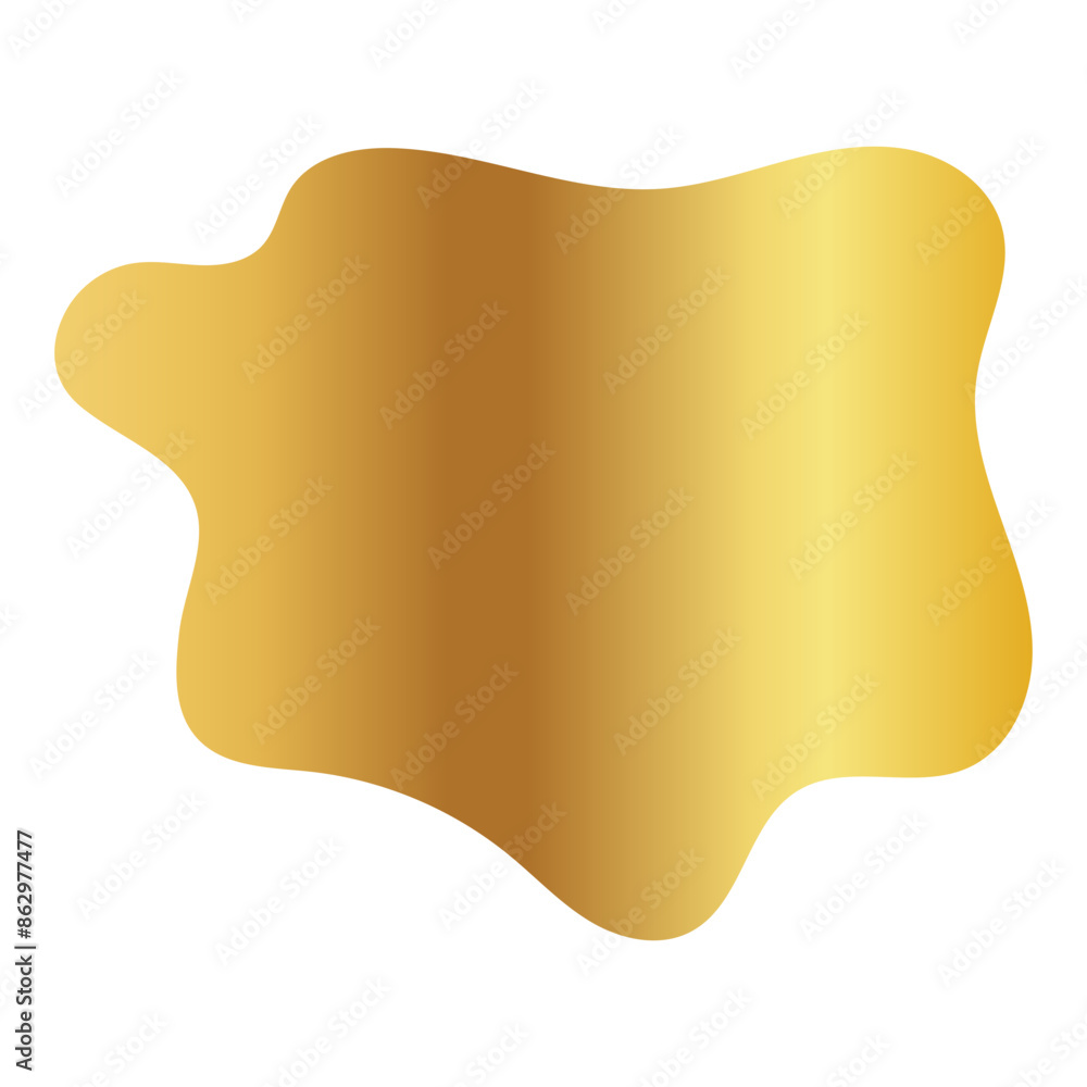Liquid Fluid Golden Gradient random organic shapes Liquid Fluid Golden Gradient random organic shapes