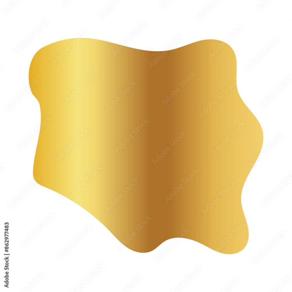 Liquid Fluid Golden Gradient random organic shapes Liquid Fluid Golden Gradient random organic shapes