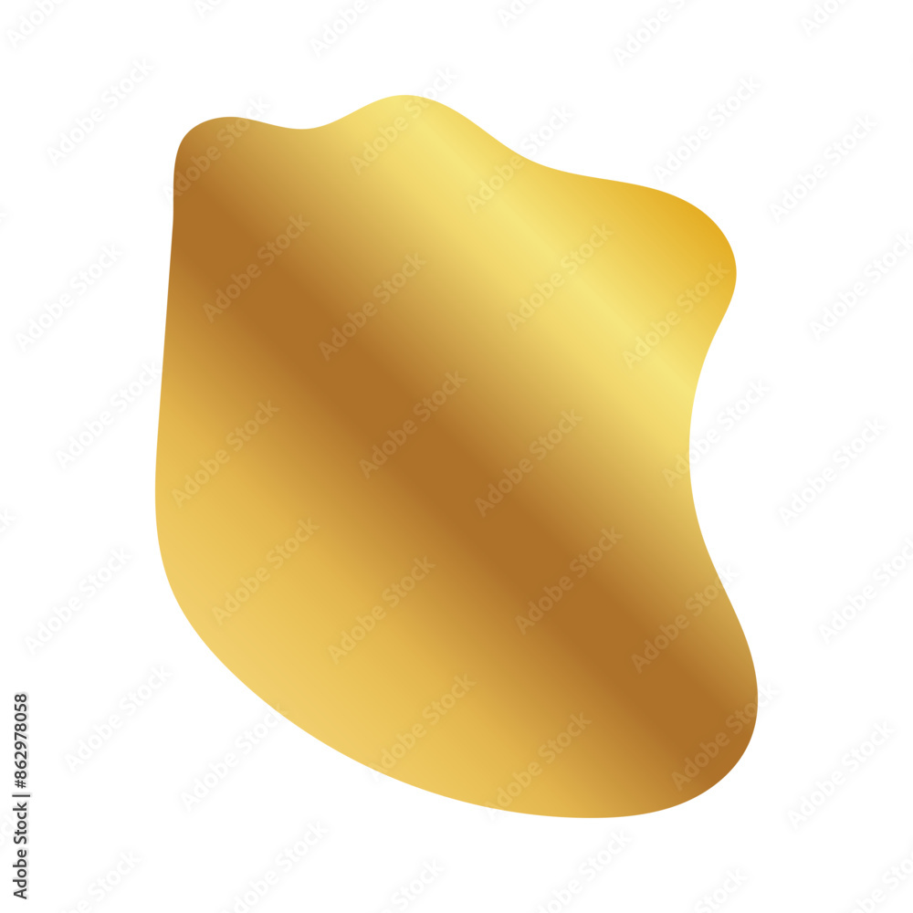 Liquid Fluid Golden Gradient random organic shapes Liquid Fluid Golden Gradient random organic shapes
