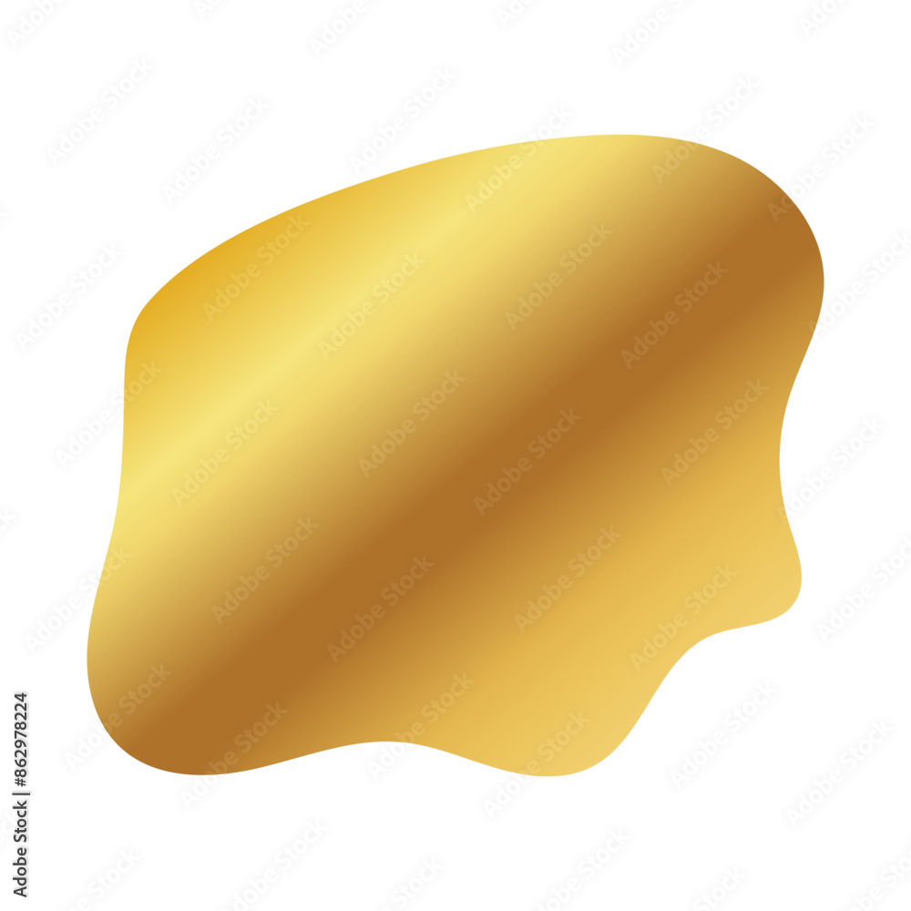 Liquid Fluid Golden Gradient random organic shapes Liquid Fluid Golden Gradient random organic shapes
