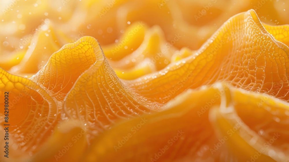 Closeup of a Juicy Orange Slice Closeup of a Juicy Orange Slice