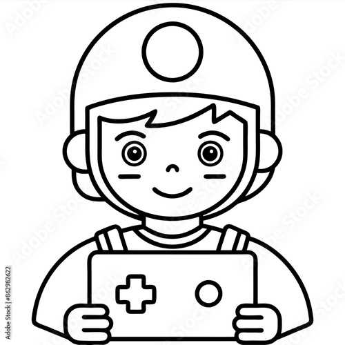 Gaming Coloring Pages For Kids Book