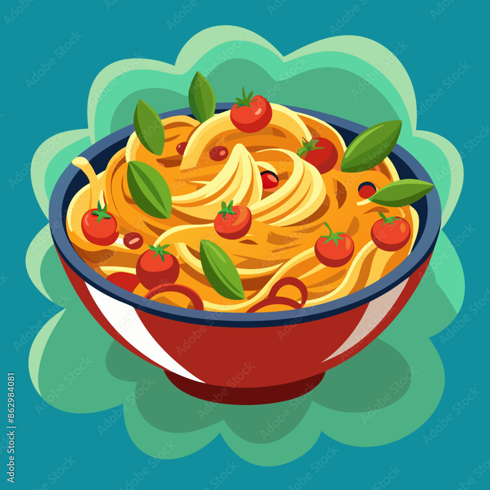 vector illustration of pasta vector illustration of pasta