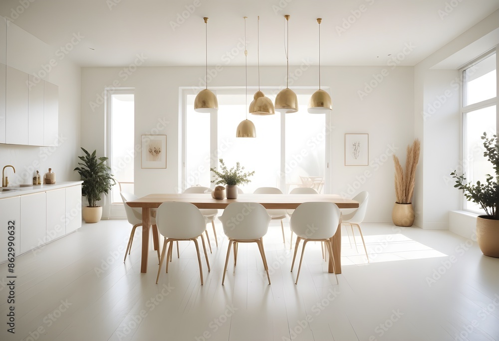 Photo interior modern design room 3d illustration