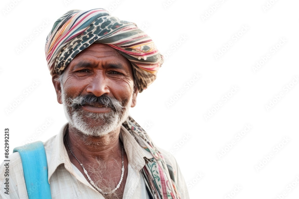 Happy Indian farmer in rural India confident and passionate. Happy Indian farmer in rural India confident and passionate.
