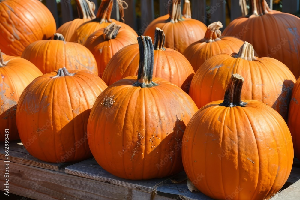 Pumpkins are popular in fall, used in pies, soups, and as festive decorations Pumpkins are popular in fall, used in pies, soups, and as festive decorations