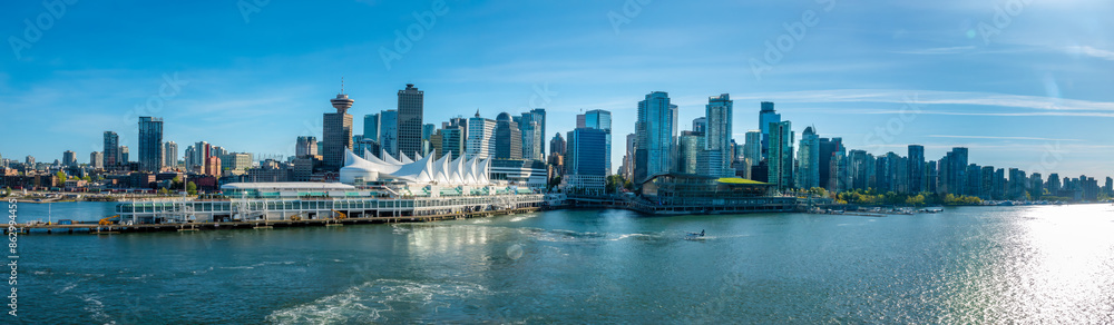 Obraz premium Skyline of Vancouver, British Columbia, Canada