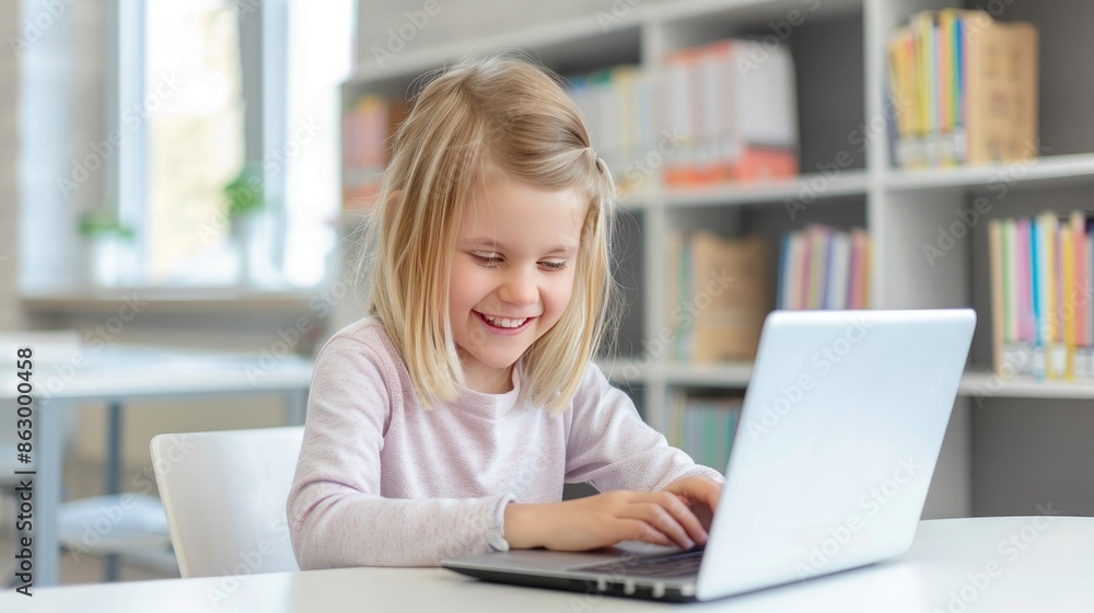 A Young Girls Digital Discovery in a Library Setting A Young Girls Digital Discovery in a Library Setting