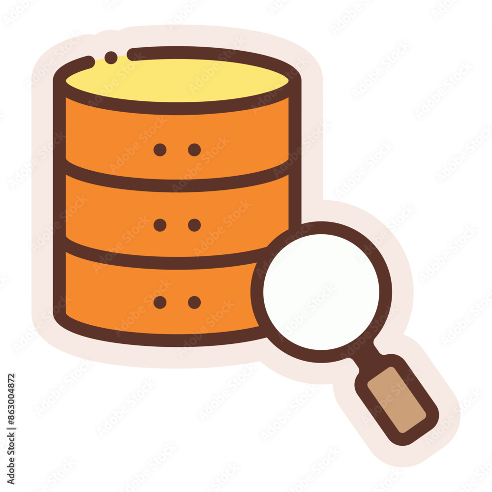 database storage analytic sticker